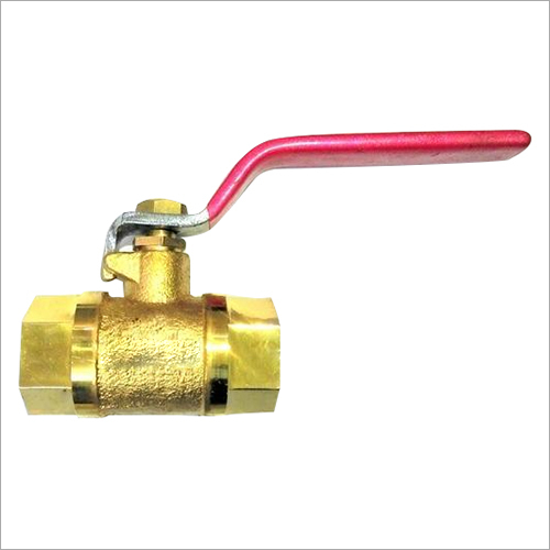 Brass Ball Valve - 15 mm - 50 mm Size, High Pressure Rated | Polished Finish, Suitable for Water Pipe Fitting Applications