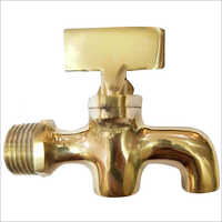 Brass Locking Cock - 15 Mm Size | Polished Finish, Premium Quality Material For Industrial Applications