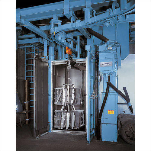 Monorail Hanger Loop Shot Blasting Machine