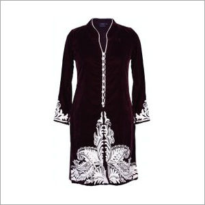 Washable Ladies Woolen Long Kurti