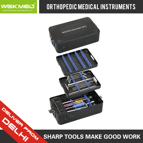 WSKMED DHS And DCS Instrument Set Orthopedic Trauma Surgical Instruments Hospital Medical