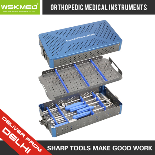Steel Wskmed Elastic Nail Instrument Set Orthopedic Trauma Surgical Instrument Hospital Medical