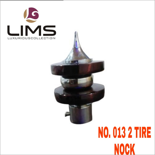 2 Tire Nock Curtain Brackets