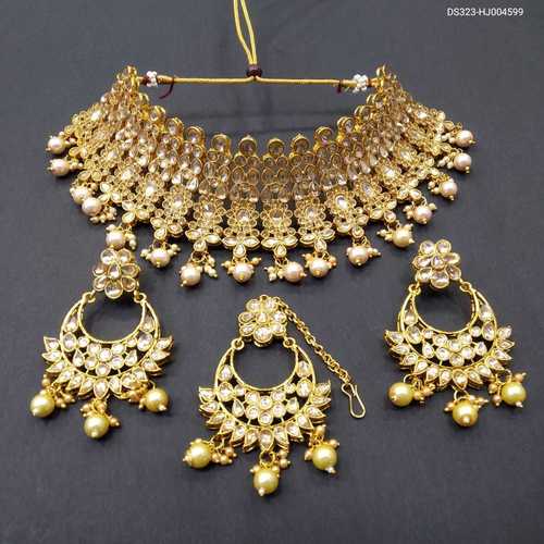 Bridal Kundan Choker Necklace Set