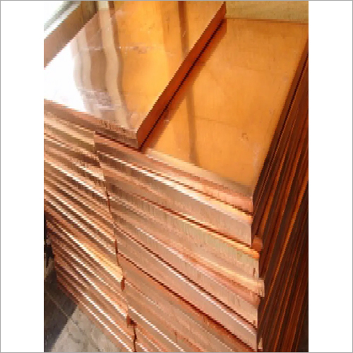 Copper Plain Plate By PROJECTLINE MATERIALS
