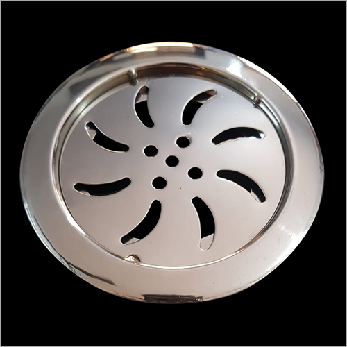 SS Round Locking Floor Drain Jali