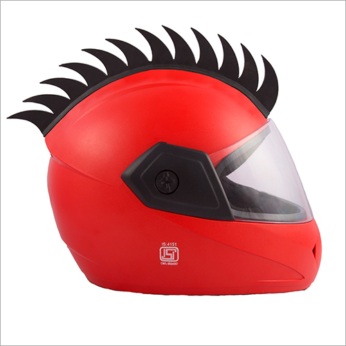Mohawk Rubber Helmet