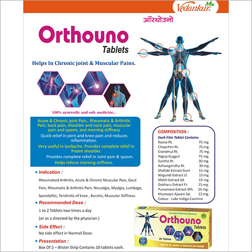 Orthouno Tablets - Oral, 30 Tablets Blister Pack | Estrogen-Progestin Combination, Pregnancy Prevention, Hormonal Balance