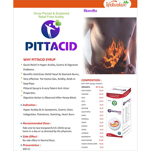 Pittacid Syrup