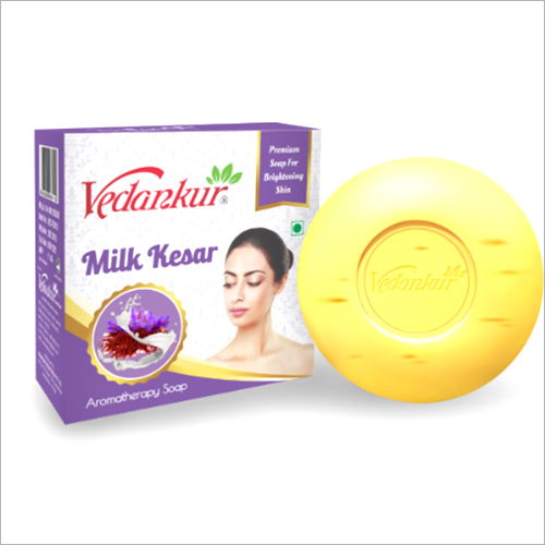 Vedankur Milk Kesar Soap Age Group: Suitable For All Ages