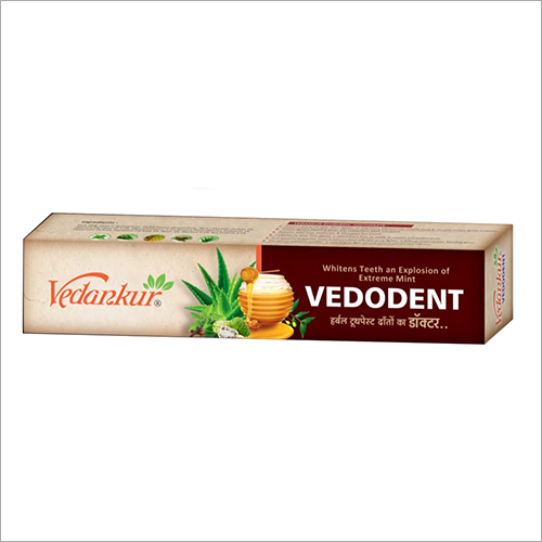 Vedankur Herbal Tooth Paste Age Group: Suitable For All Ages