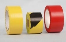 Floor Marking Tapes - PVC Film, CUT ROLL WIDTH 1-3 inch, ROLL LENGTH 30 MTRS, 150 Microns, -20 to +100Â°C Temp Range, Durable Strong Adhesive, High Visibility