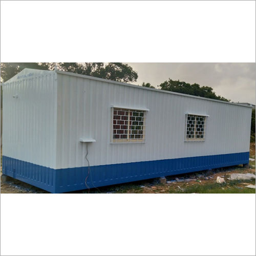 White Modular Prefabricated Office Cabin