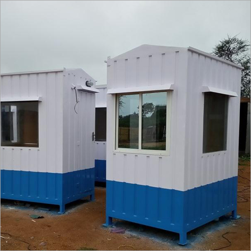 White Acp Security Cabin