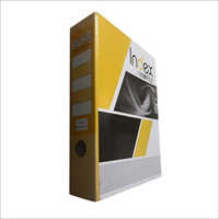 Index File - Cardboard, 35x31x8 Cm, Yellow | Lightweight, High Quality Durability, Rectangular Shape, Efficiently Organizes Paperwork