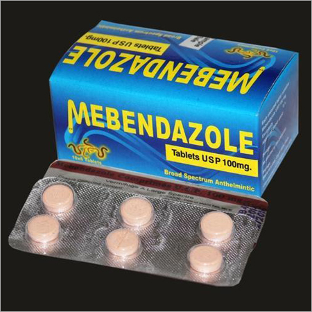100mg Mebendazole Tablets USP
