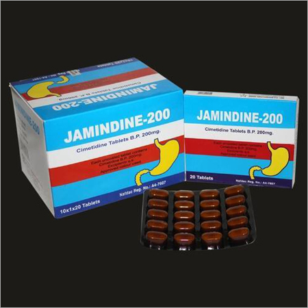 Jamindine (Cimetidine) Tablets BP 200 mg