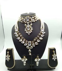 Kundan Combo Choker Necklace Set