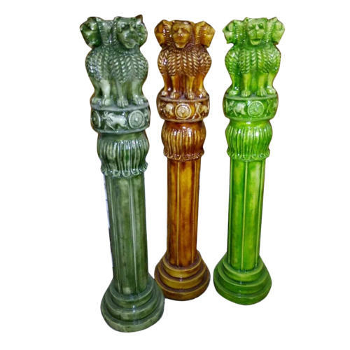 24 Inch Resin Ashoka Stambh