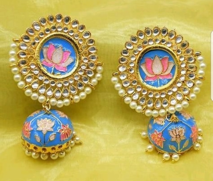 Meena Jumkha Earring