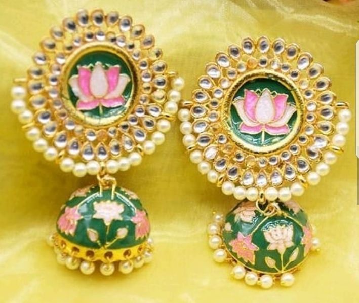 Meena Jumkha Earring