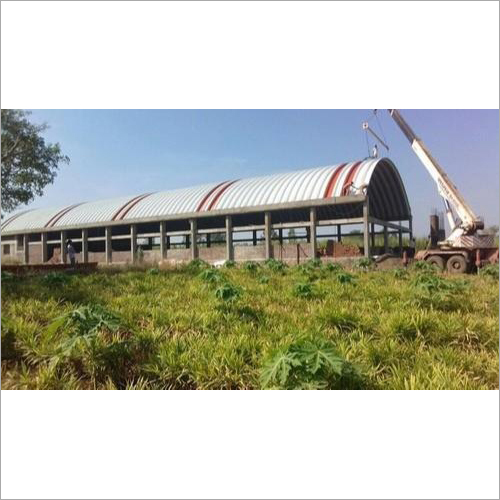 Prefabricated Trussless Roof Shed