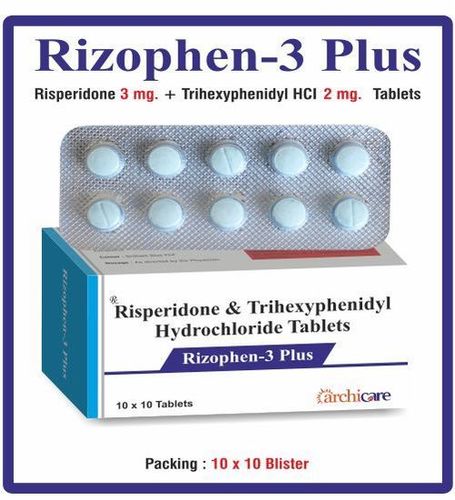 Risperidone+Trihexyphenidyl By DEWCARE CONCEPT PVT. LTD.