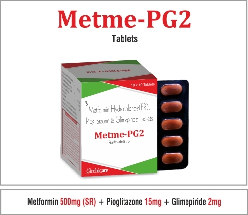 Metformin + Pioglitazone + Glimepiride