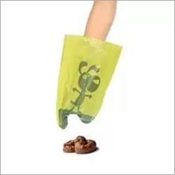 Light Weight Yellow Disposable Pet Waste Bags