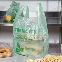 Semi Transparent Biodegradable Vegetable Bags
