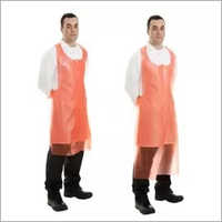 Compostable Red Biodegradable Aprons