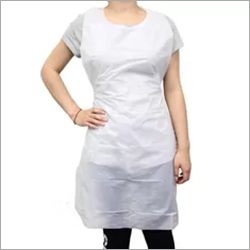 White Disposable Adult Aprons By WEIFANG LIAN-FA PLASTICS CO., LTD.