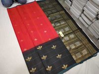 Pure kanchipuram skirt border silk saree