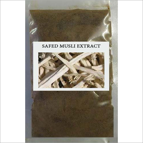 Safed Musli Extract Shelf Life: Up To 24 Months