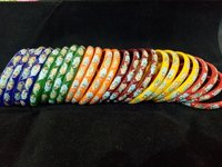 Casual Glass Bangle