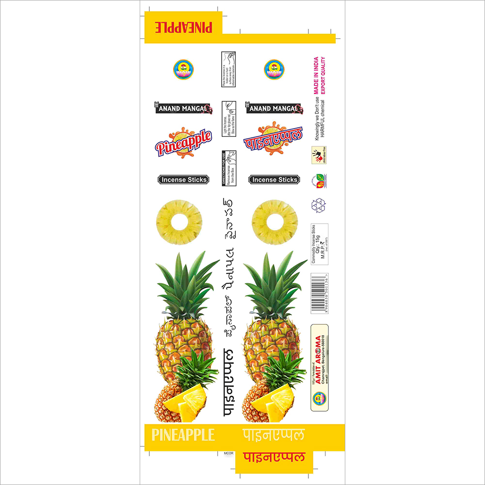 Pineapple Flouver Incense Sticks