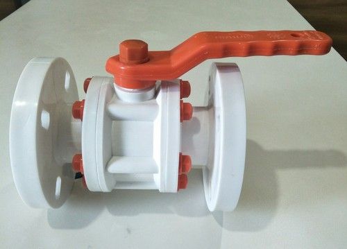 PP BALL VALVE FLANGE END