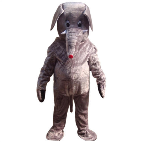 Spring Elephant Mascot