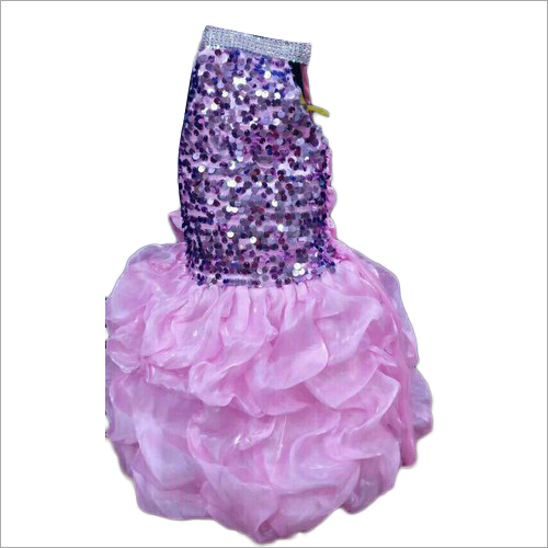 Washable Girls Western Frock