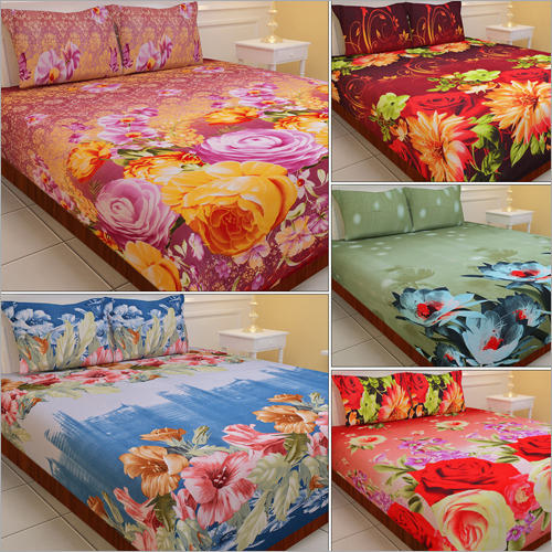 Multicolor Printed Bedsheets