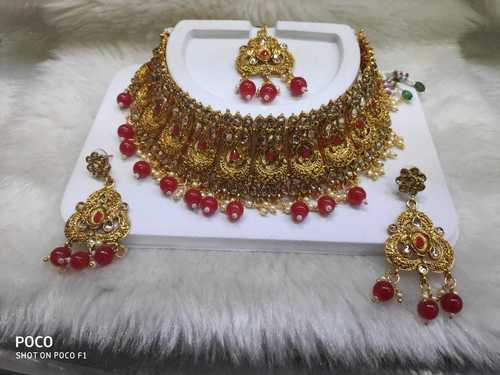 Kundan Stone Necklace Set