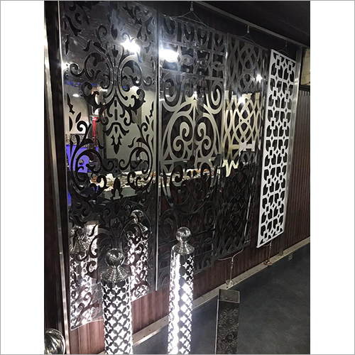 SS Staircase Laser Cutting Jali And Railing Pipe