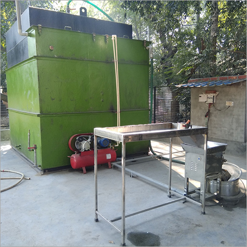 Rectangular Construction Type Of Biogas Plant