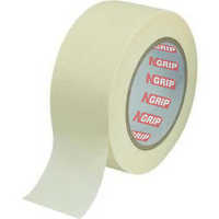 Single Side Cotton Tape - 2 Inch, White Color | Adhesive Acrylic, 0.5-2 Mm Thickness, Ideal For Binding