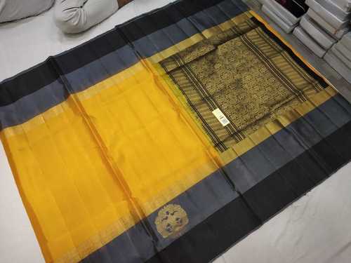 Silk Sarees Side Butta Facndy Border