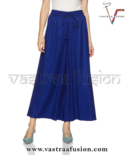 Ladies Plain Rayon Sharara Divider