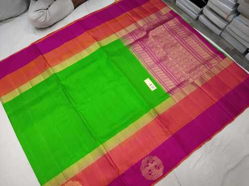 Pure Silk Side Butta Soft Silk Saree