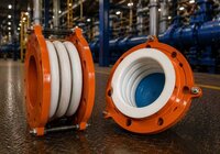 Ptfe Expansion Bellow - Material: Cast Iron