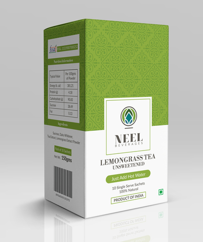 Instant Tea Lemongrass Premix Unsweetened