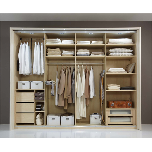 Wooden wardrobe online